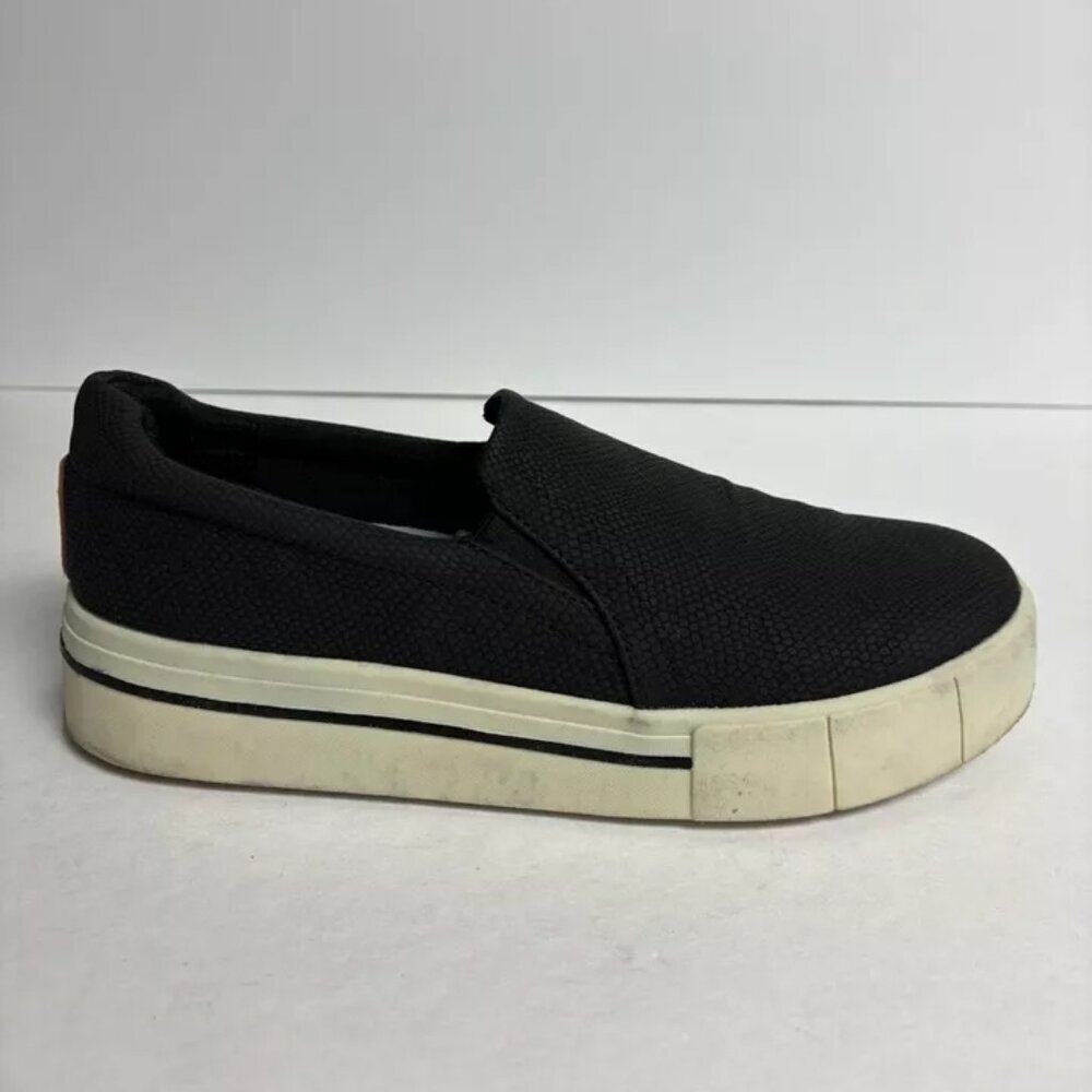 Dr. Scholl’s Women’s Happiness Lo Slip-On Sneakers Black, Size 10 M